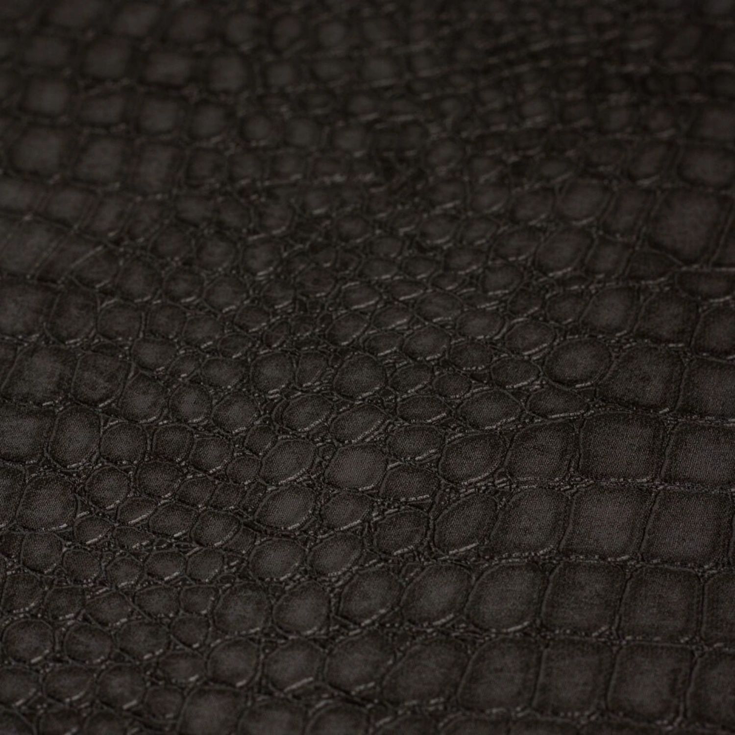 1500x1500 Graham & Brown Black Crocodile Wallpaper 659