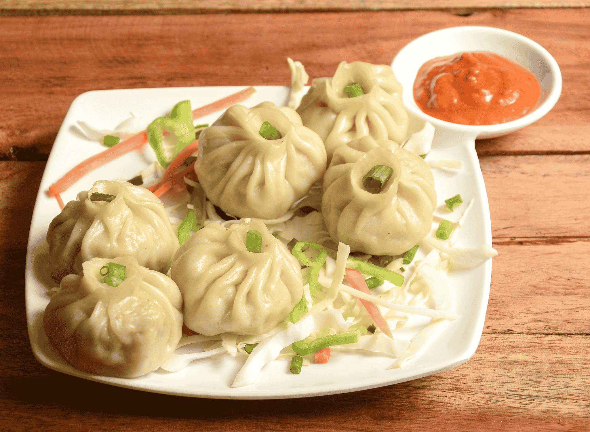 2050x1500 Nepali Chicken Momo (Steamed Dumplings)
