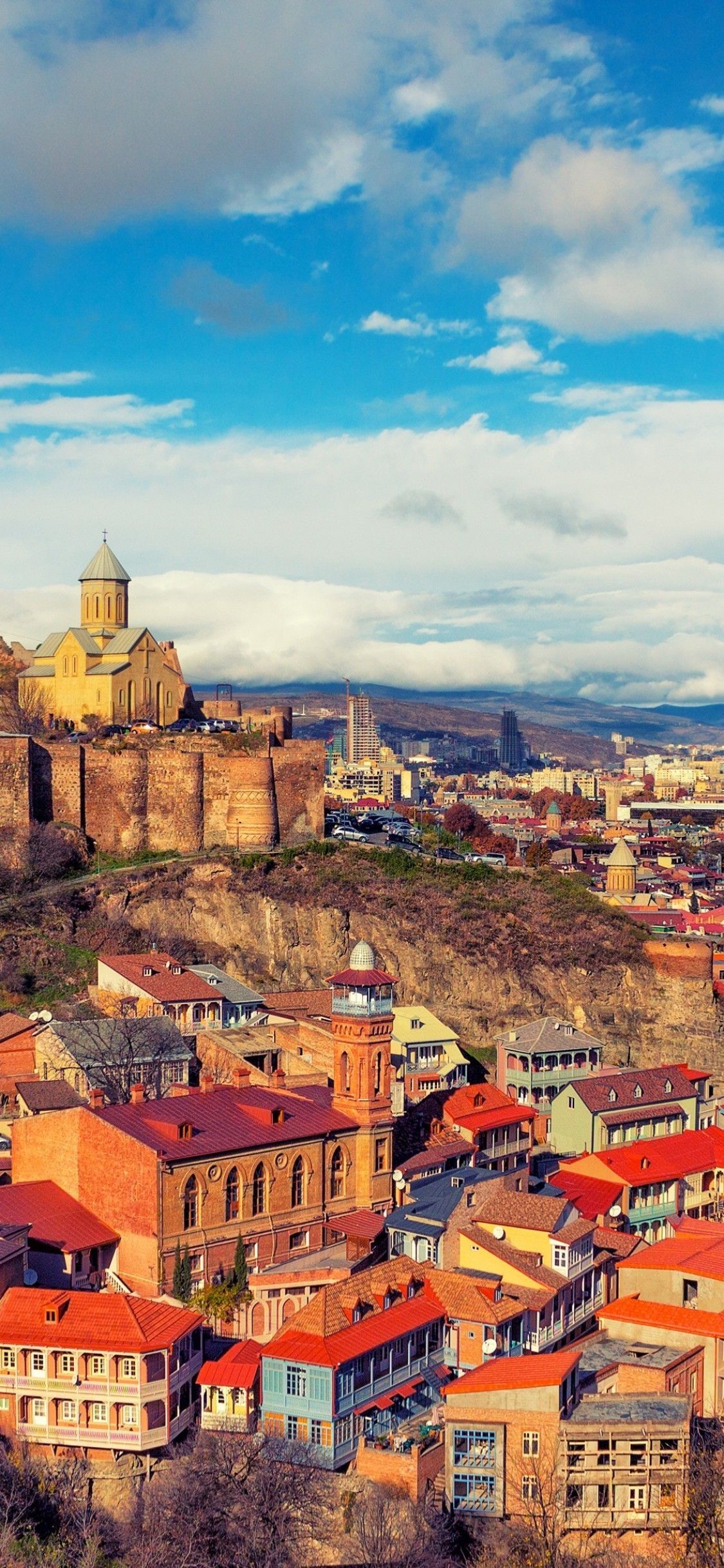 1125x2436 Tbilisi Wallpaper