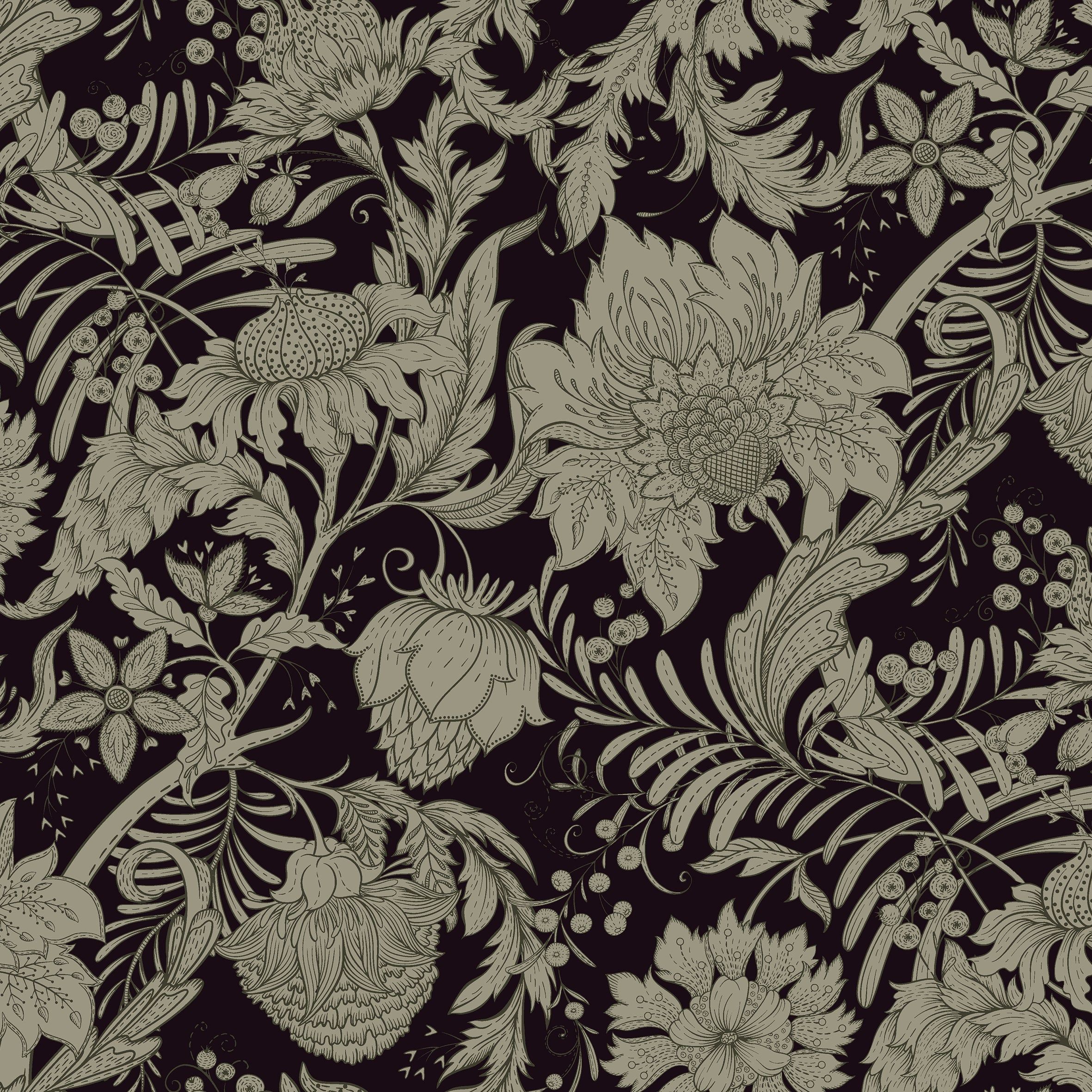 2362x2362 Splendor Grande Aubergine Wallpaper