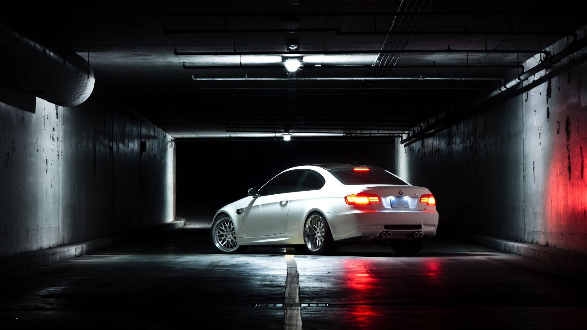 1920x1080 Download Bmw M Series Car Dark Garage Wallpaper