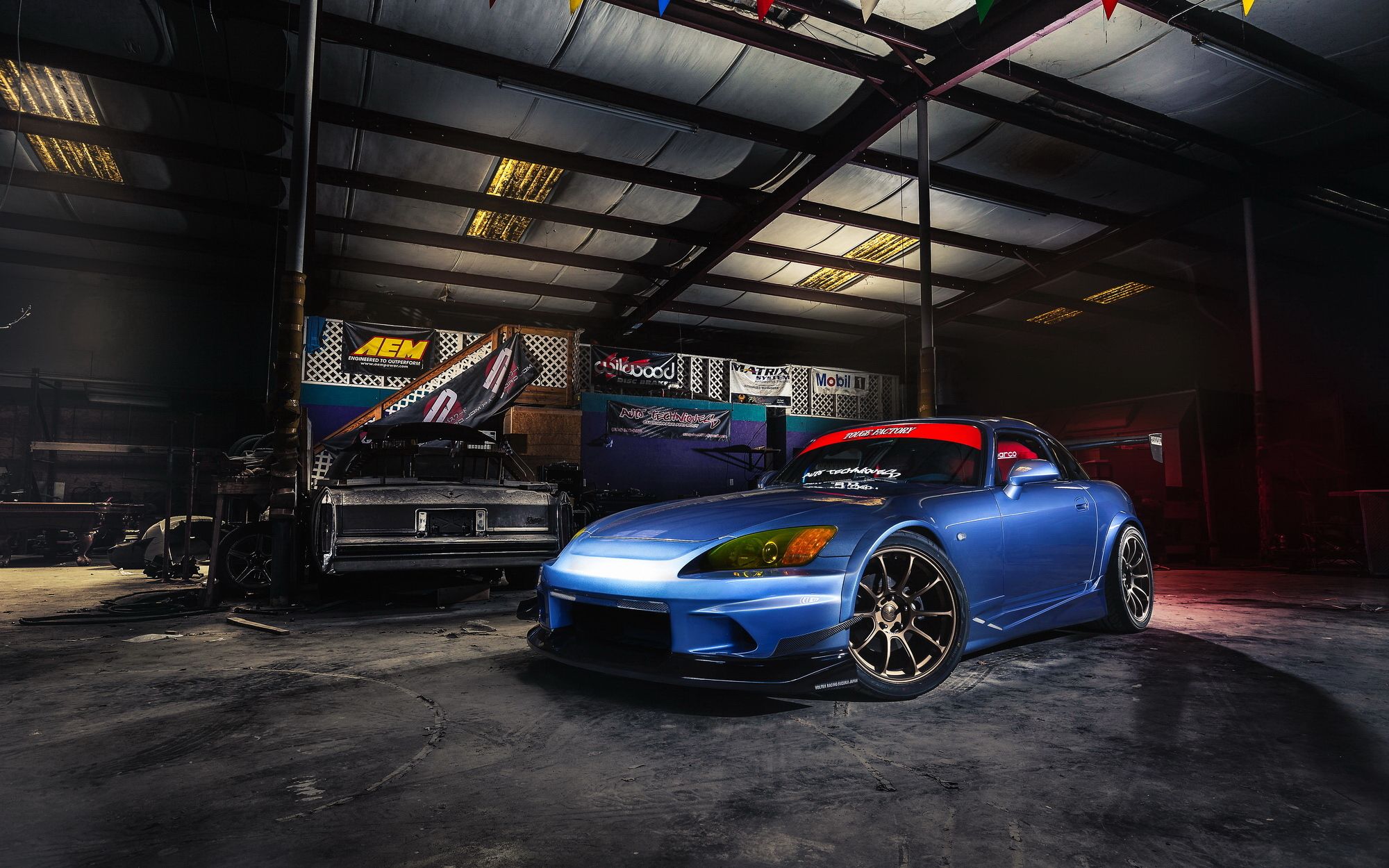 2000x1250 Honda S2000 Tuning Garage Beauty
