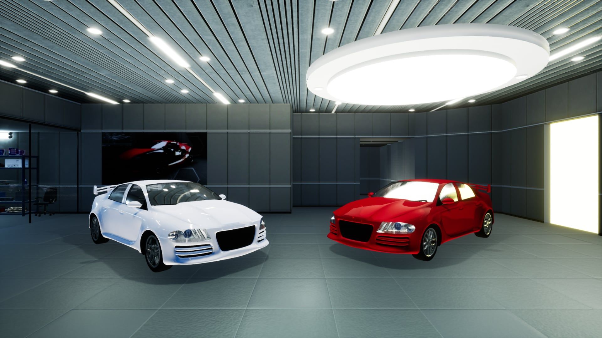 1920x1080 Garage Interior Pack Vol 1 in Environments