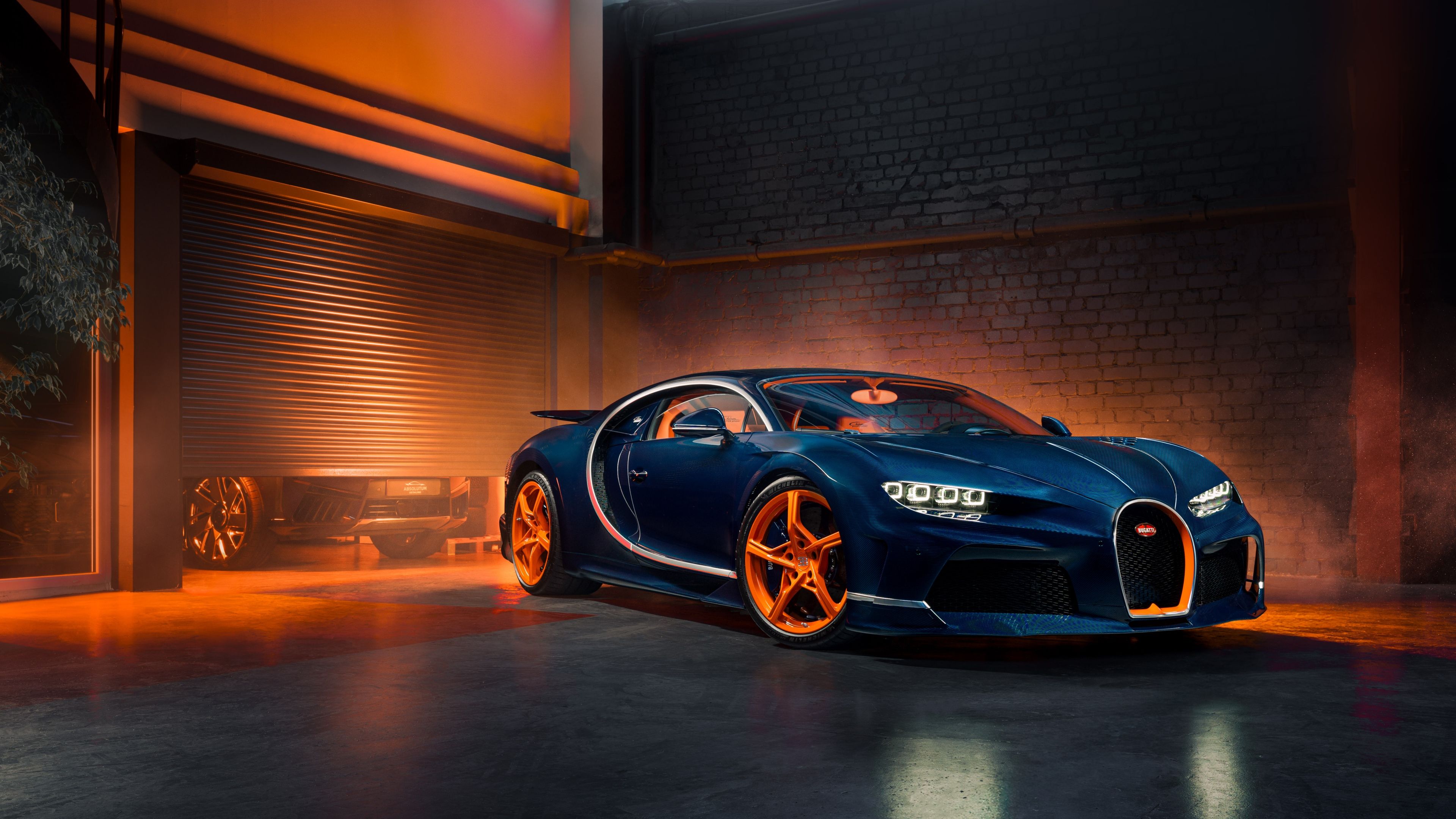 3840x2160 Bugatti Chiron Super Sport Wallpaper 4K, Garage, Hypercars