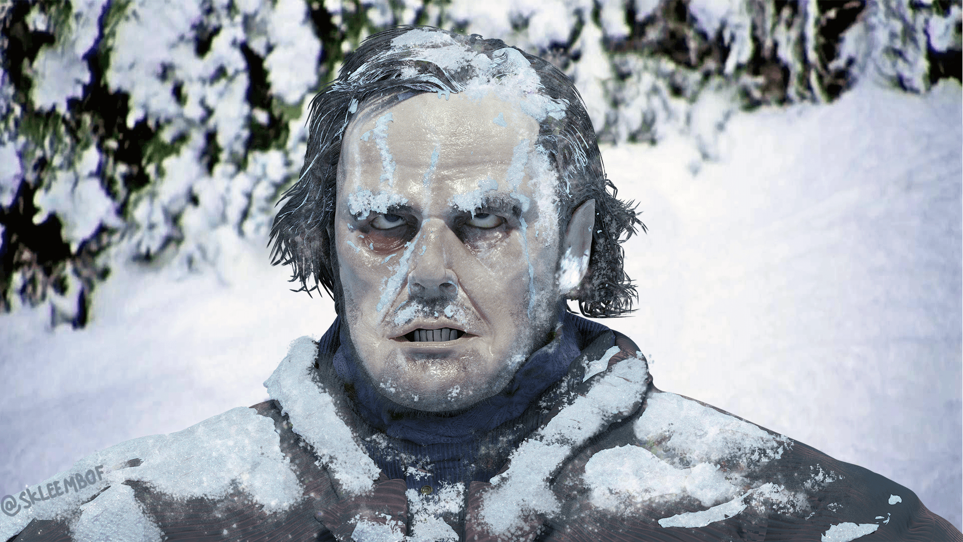 1920x1080 Jack Torrance The Snowman