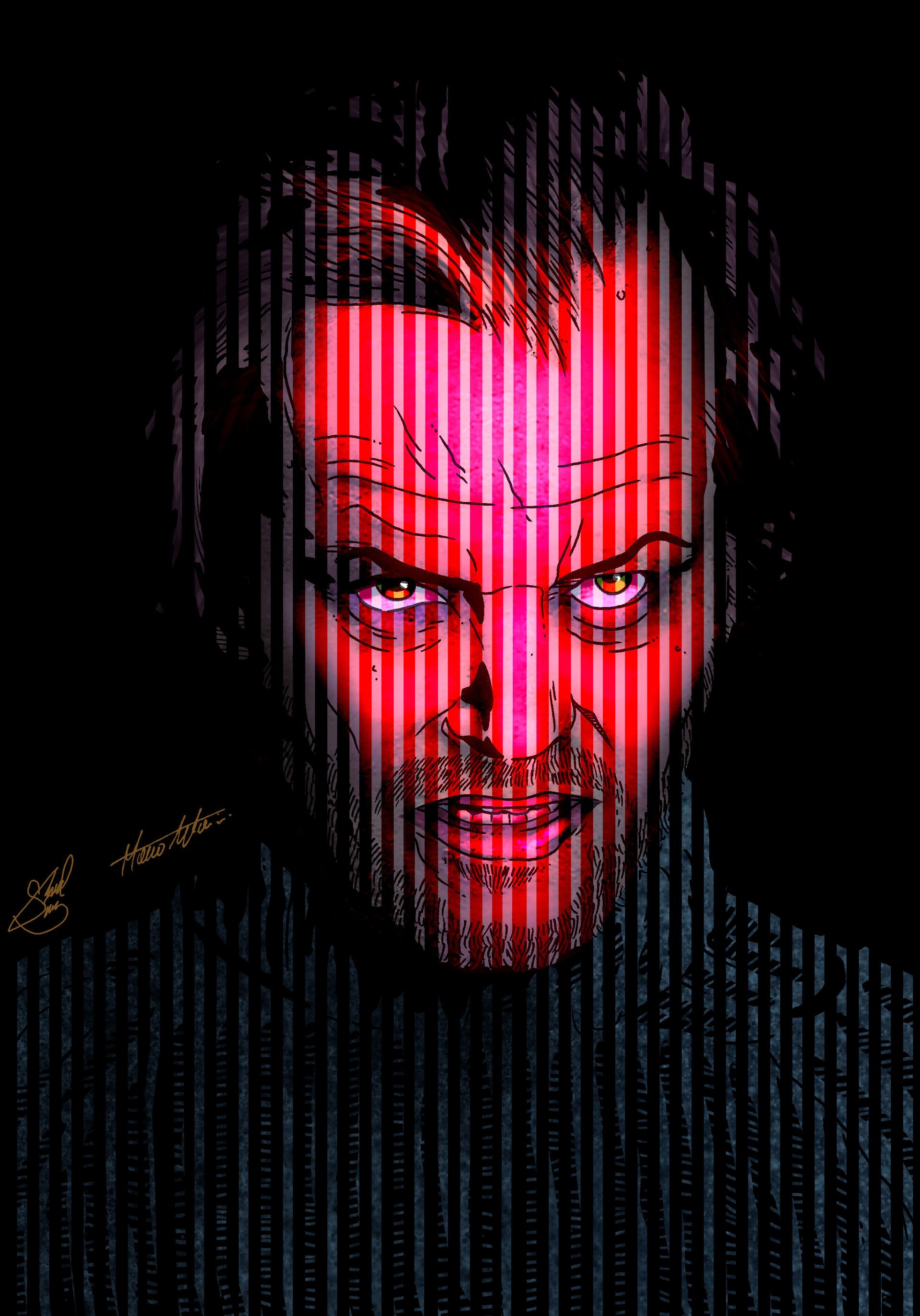 1920x2746 Jack Torrance Coloring of Mauro Manthomex's inks