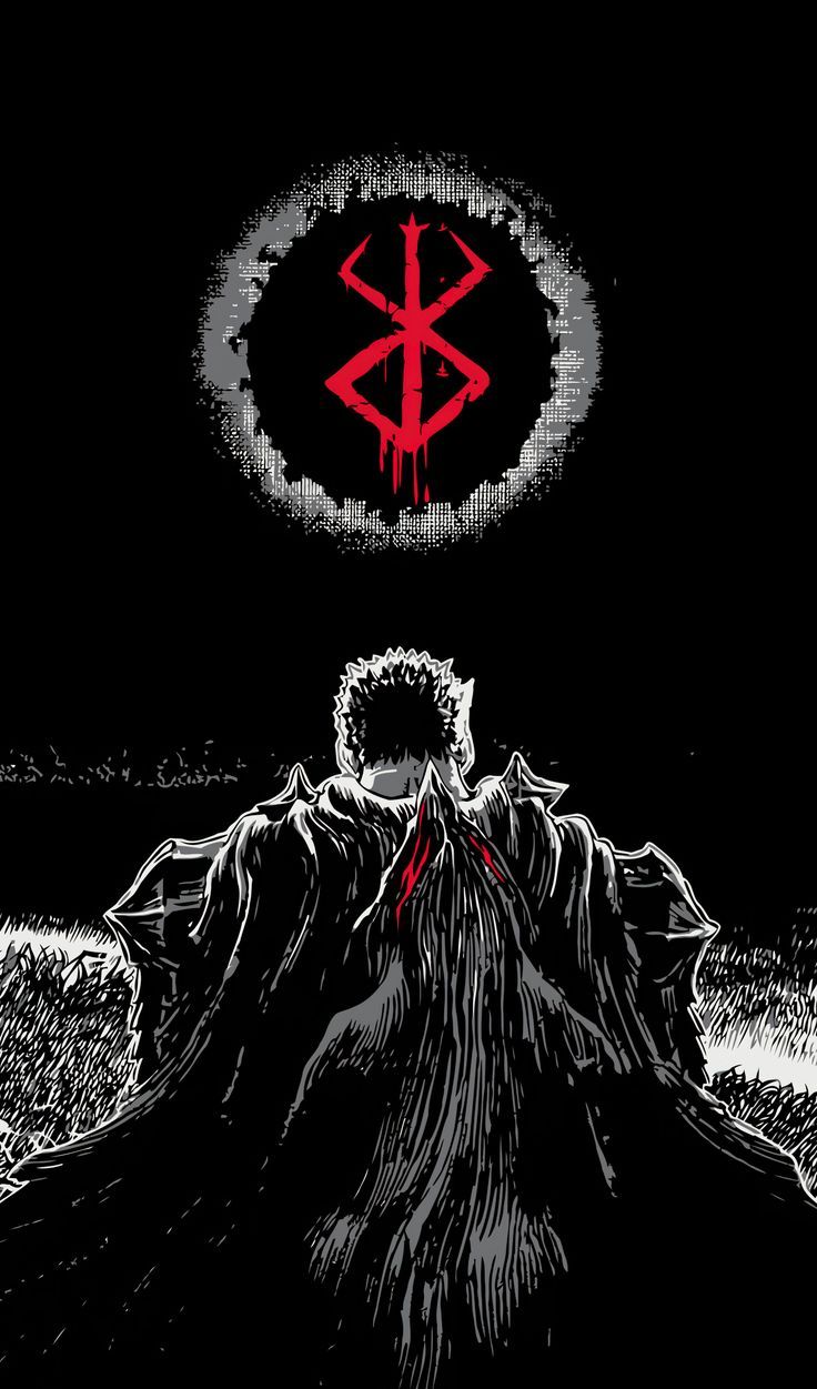 736x1251 Berserk Dark Wallpaper