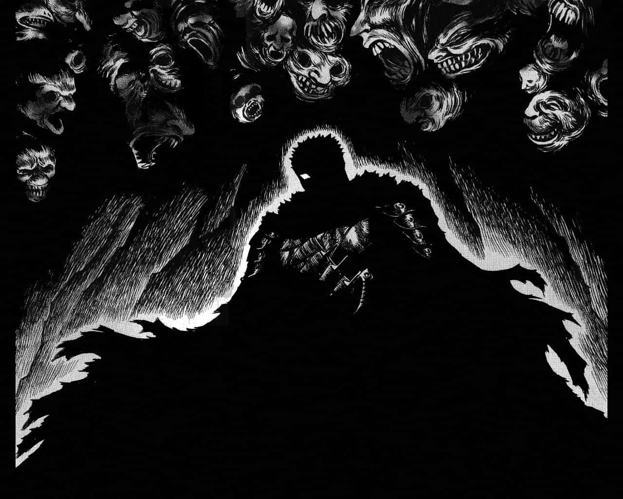 1280x1024 Download Dark Fantasy Unleashed Scene from Berserk Manga Wallpaper