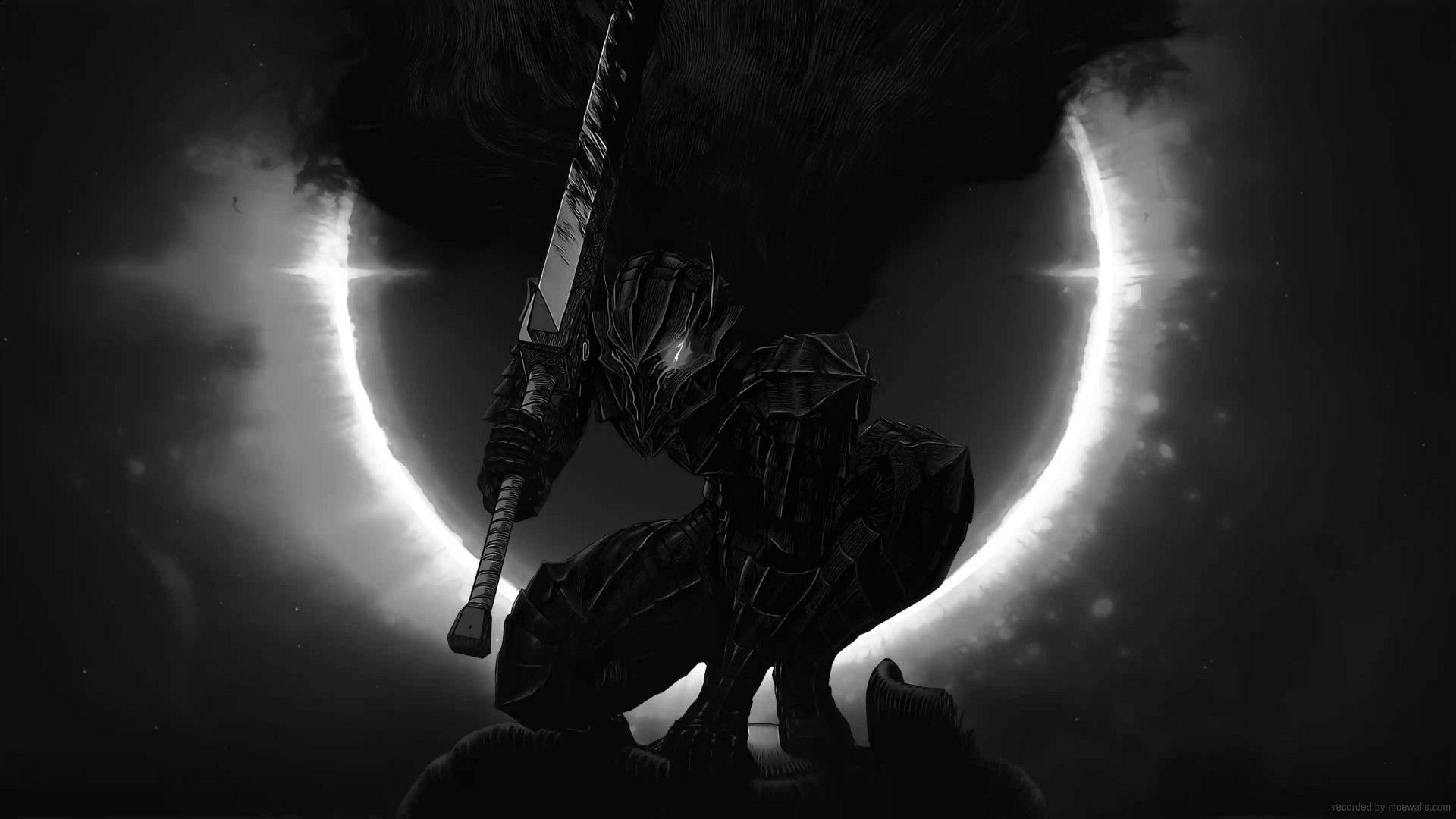 1920x1080 Black Eclipse Berserker Live Wallpaper