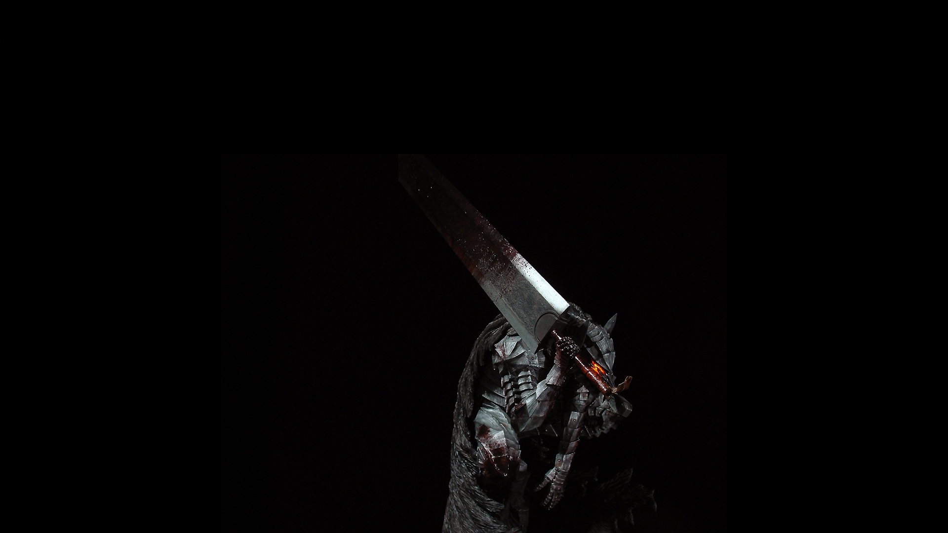 1920x1080 Wallpaper Berserk, Guts, black swordsman for mobile and desktop, section прочее, resolution 1920x1080