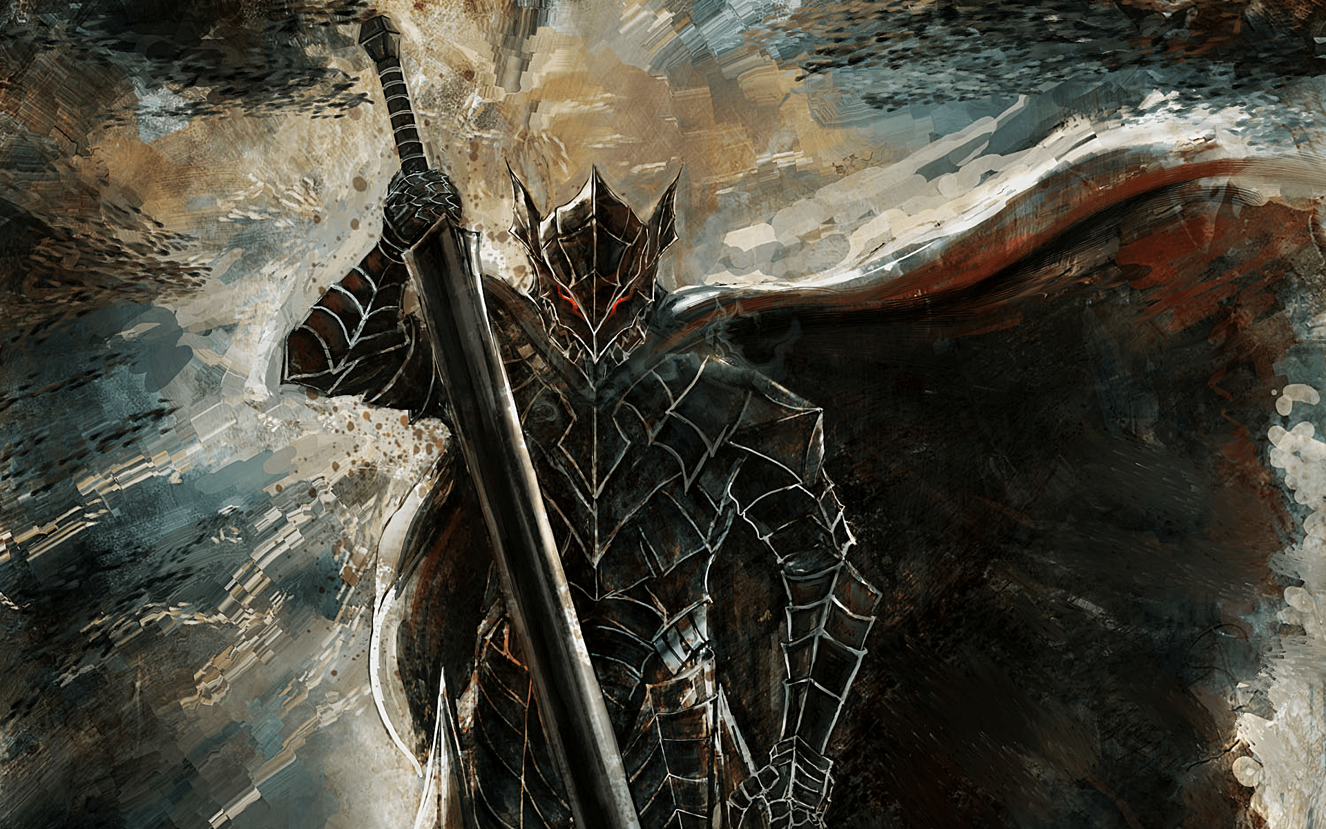 1920x1200 Berserk Anime HD Wallpaper: Dark Knightx1200