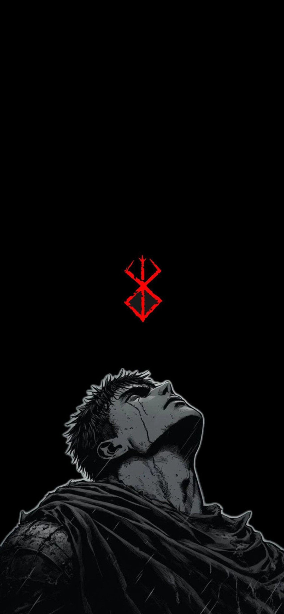 1184x2560 Berserk Guts Mobile Wallpaper 4Kx2560