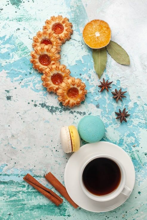 493x740 Coffee Tea Summer Frame Photo Free High Quality Picture