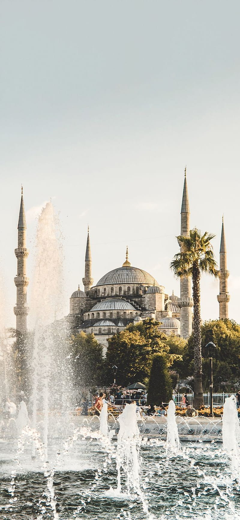 800x1733 The Blue Mosque aka The Sultan Ahmed Mosque Smartphone #islam #islamic. Islamic wallp. Smartphone, HD phone wallpaper