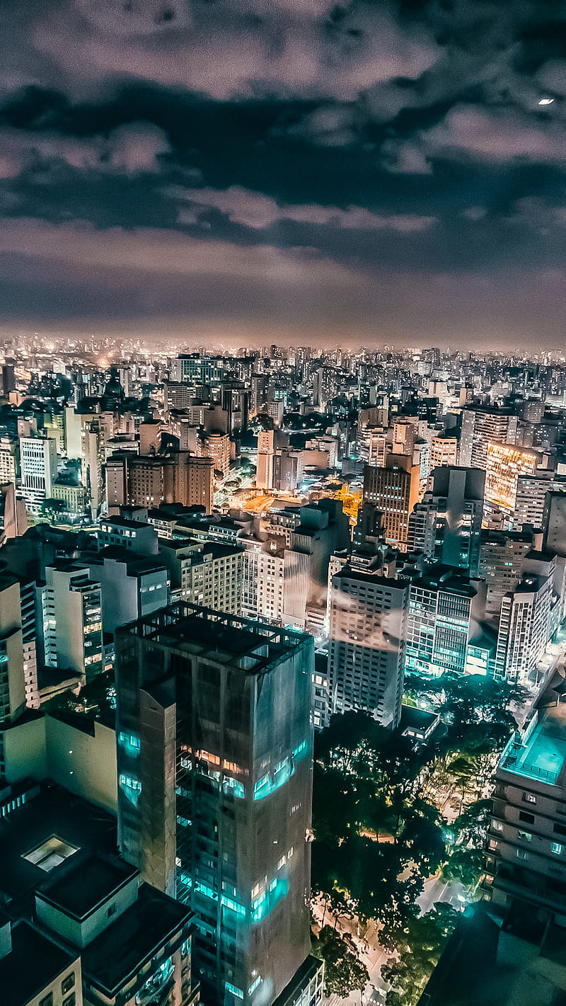 800x1421 Dhaka City, black, night, HD phone wallpaper