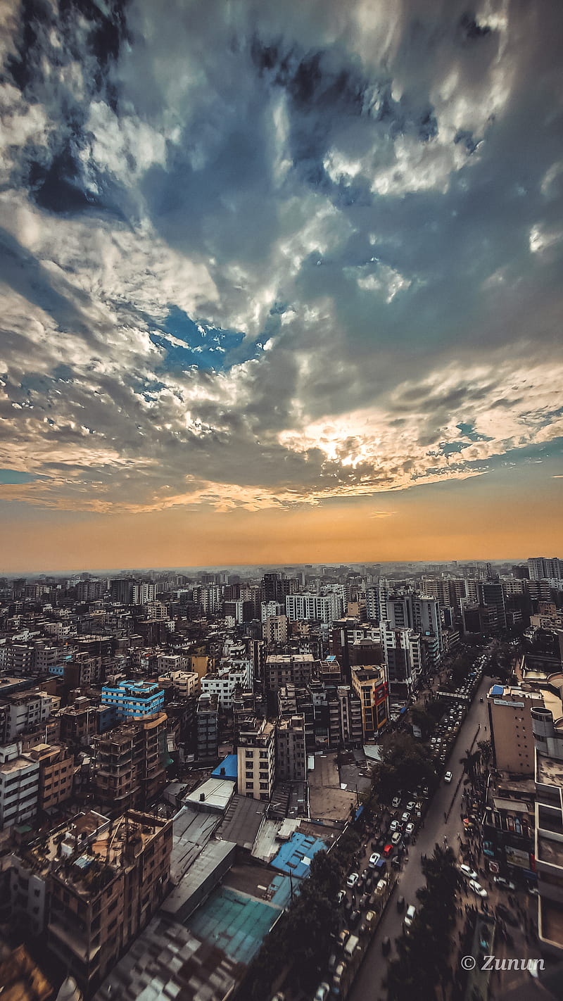 800x1422 Beautiful Dhaka, bangladesh, city, dhaka sky, HD phone wallpaper