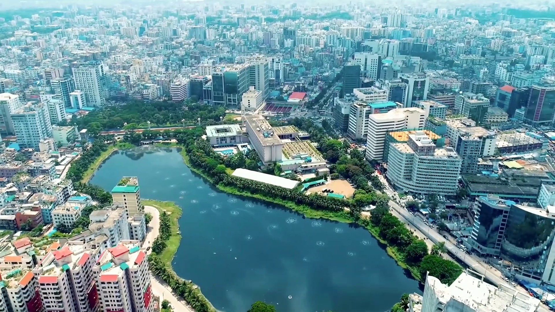 1920x1080 Dhaka Drone Viewk Video Bangladesh