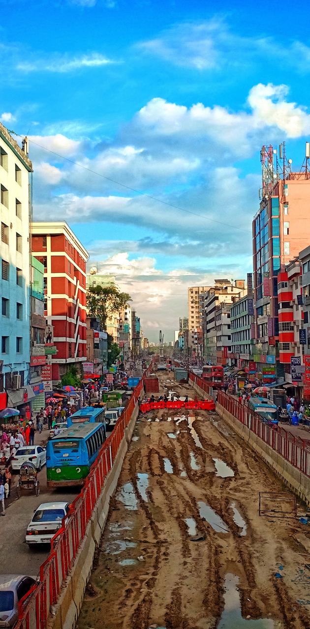 630x1280 Dhaka City Wallpaper