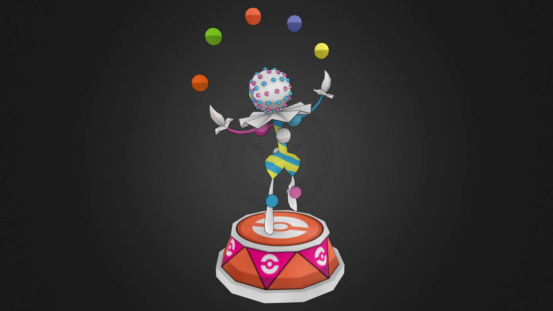 1920x1080 Download Juggling Blacephalon Wallpaper