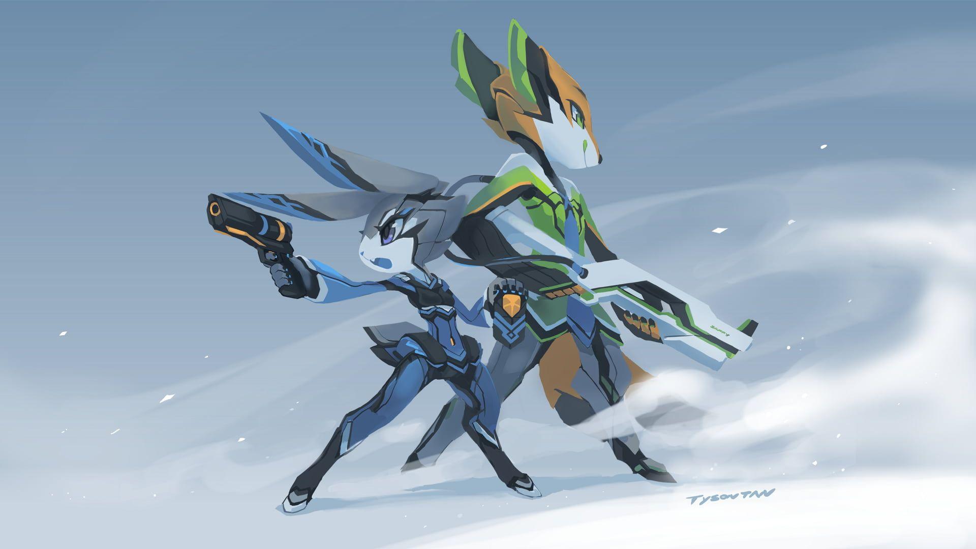 1920x1080 RPG wallpaper, Anthro, furry, robotic, Zootopia HD wallpaper