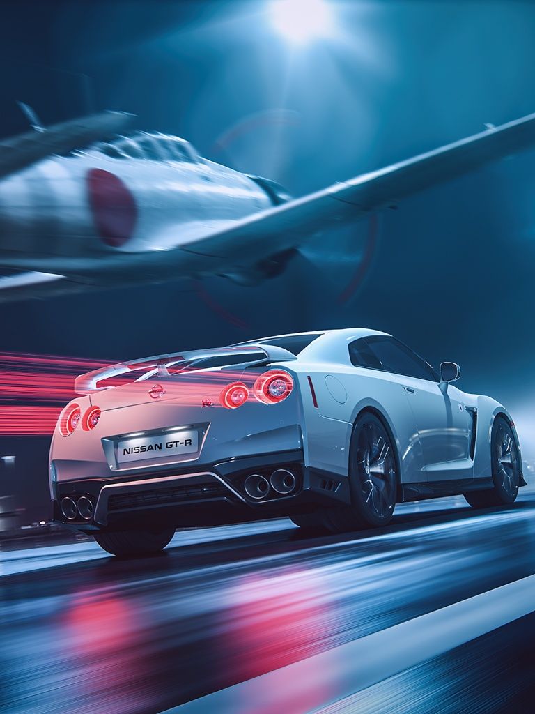 768x1024 Nissan GT R R35 Wallpaper 4K, 5K, Racing Car