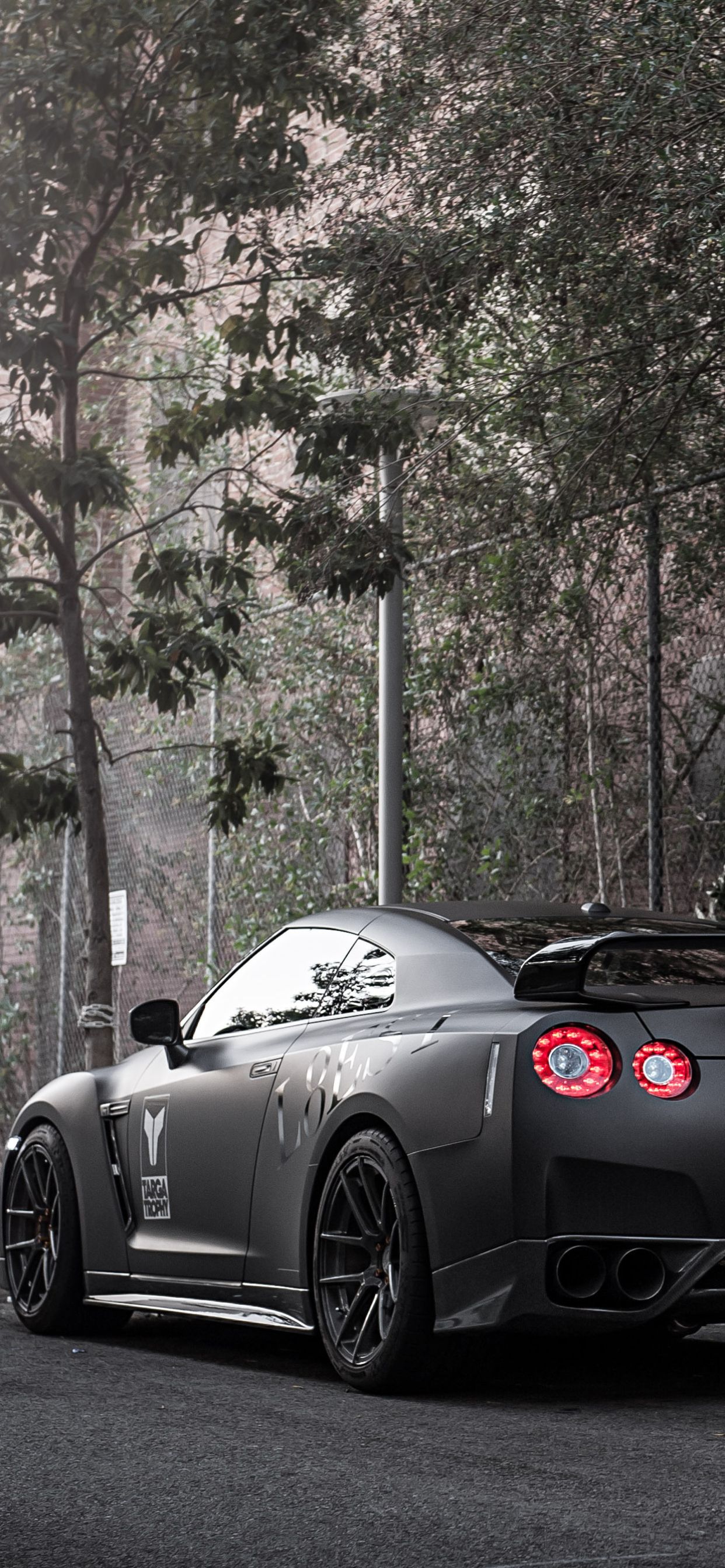1242x2688 Nissan GTR R35 Phone Wallpaper