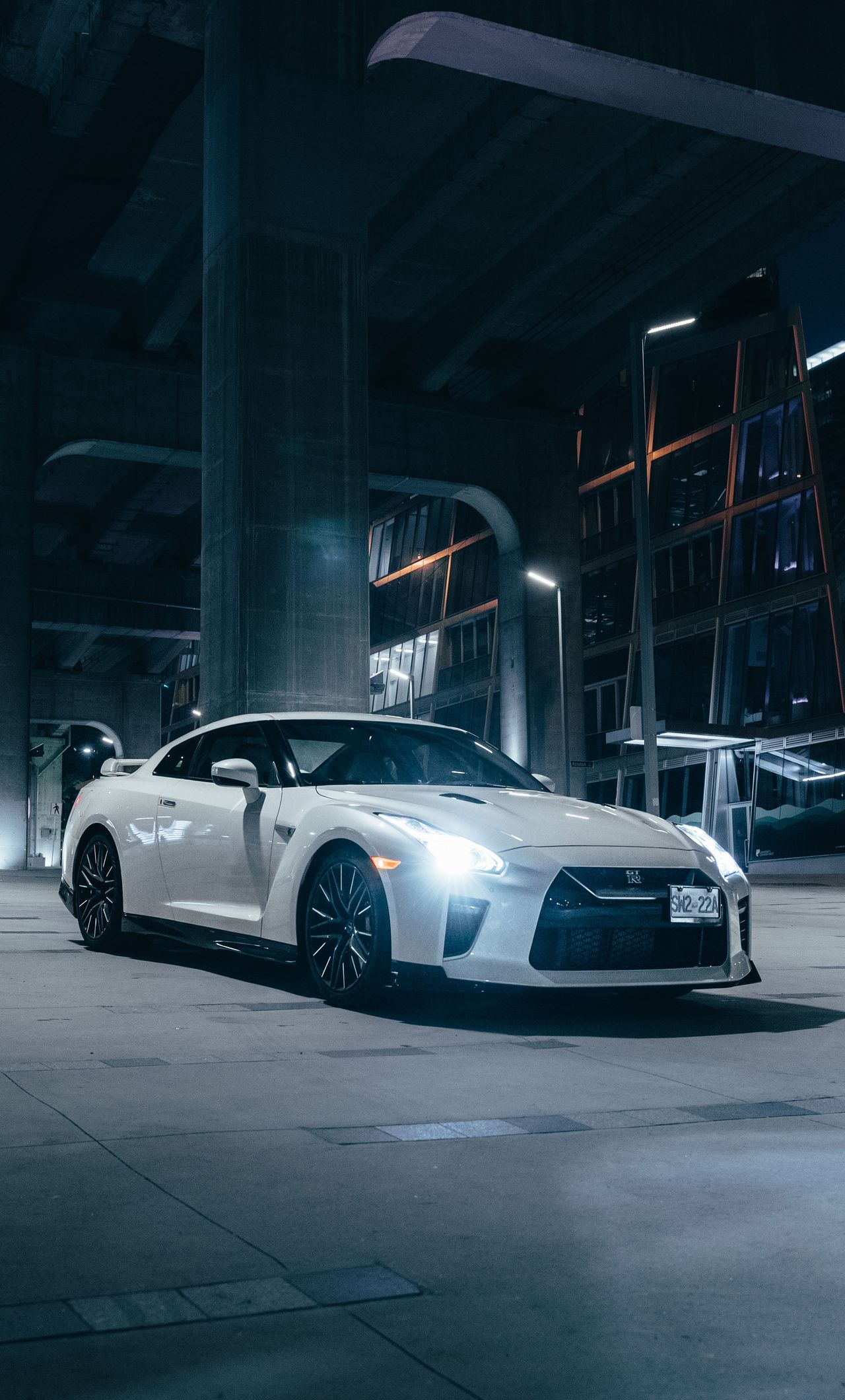 1280x2120 White Nissan Gtr 4k iPhone , HD 4k Wallpaper, Image, Background, Photos and Picture