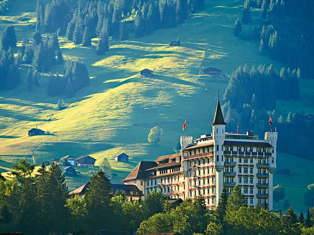 1024x768 Gstaad Palace Hotel