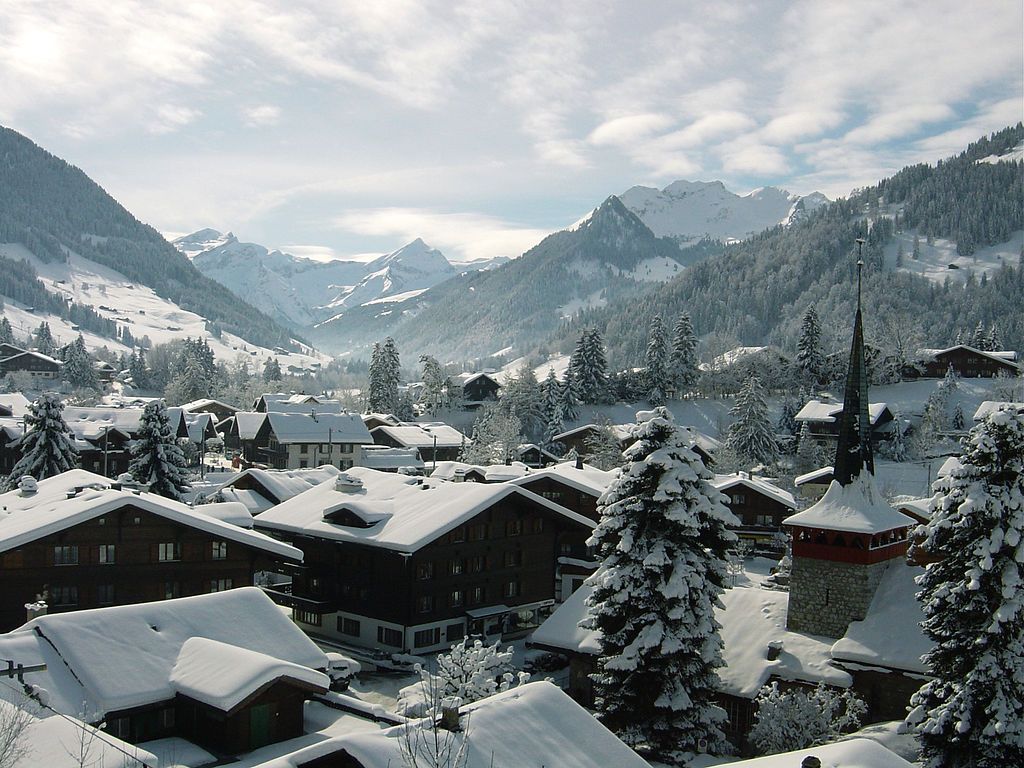 1024x768 A Visit to Gstaad, Switzerland