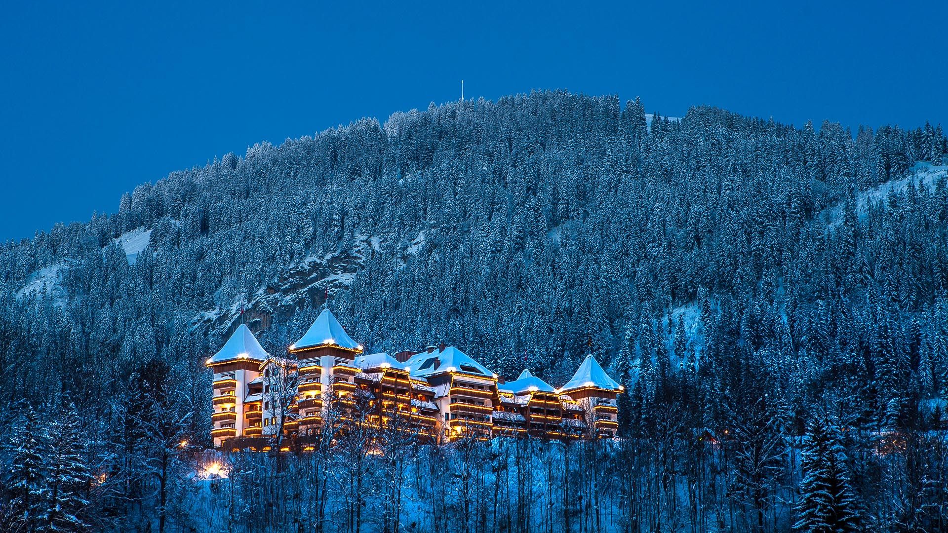 1920x1080 Alpina Gstaad luxury hotel in Swiss Alps, Switzerland
