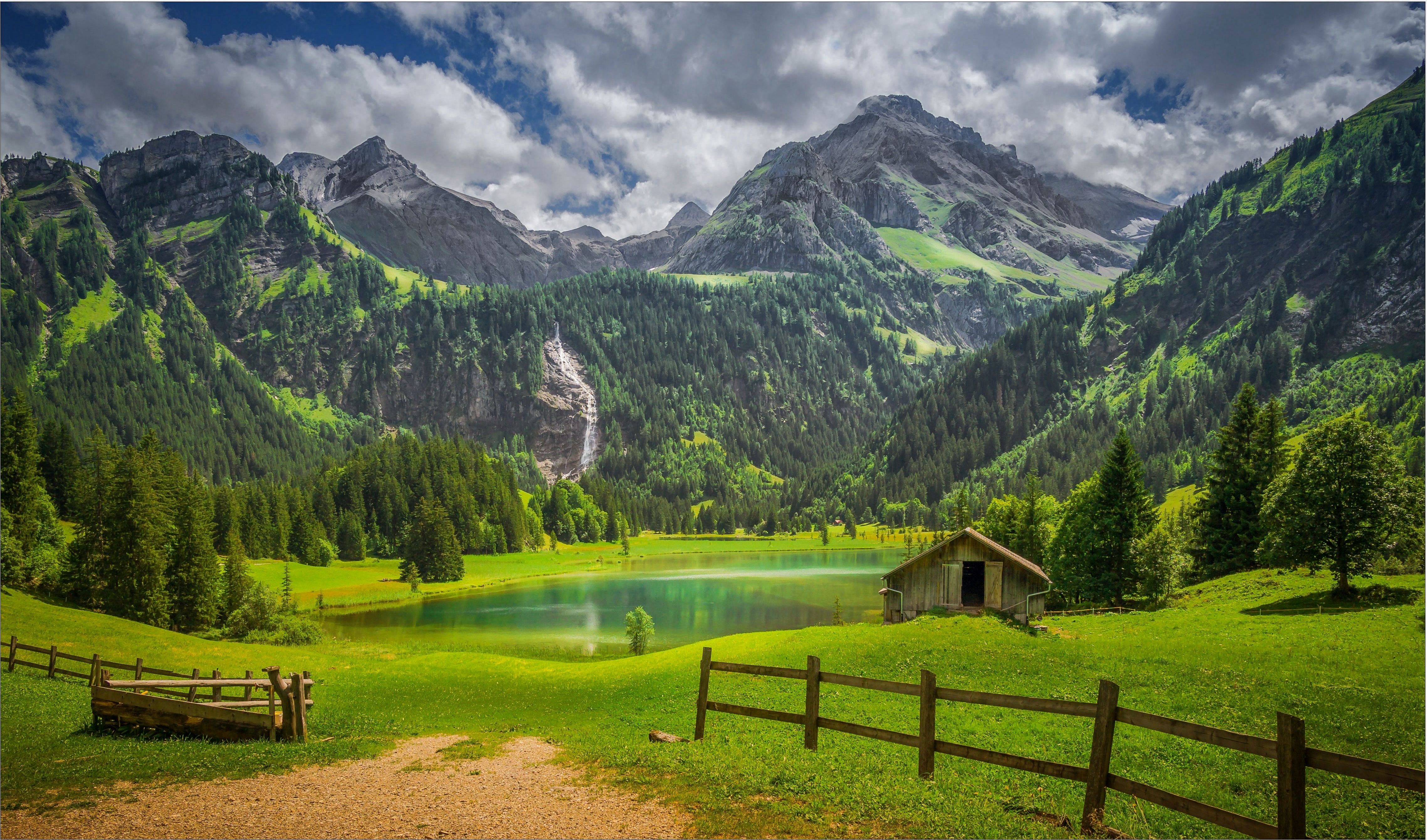 4553x2680 Wallpaper Gstaad region Switzerland mountains from 3217864 image and screensavers