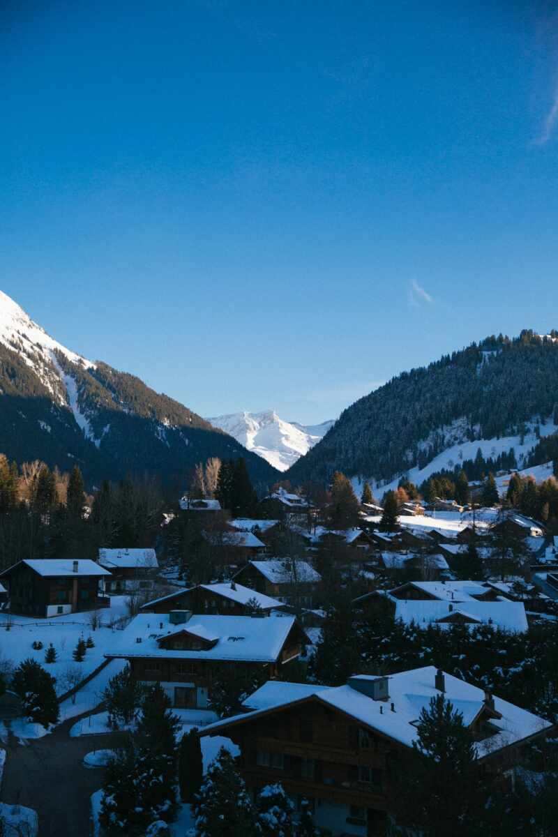 800x1200 Snow Day in Gstaad, Switzerland