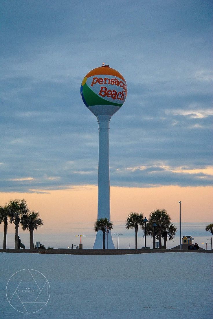 736x1099 Pensacola Beach Water Tower Wallpaper. Pensacola florida fl usa poster, Pensacola water tower, Pensacola wallpaper