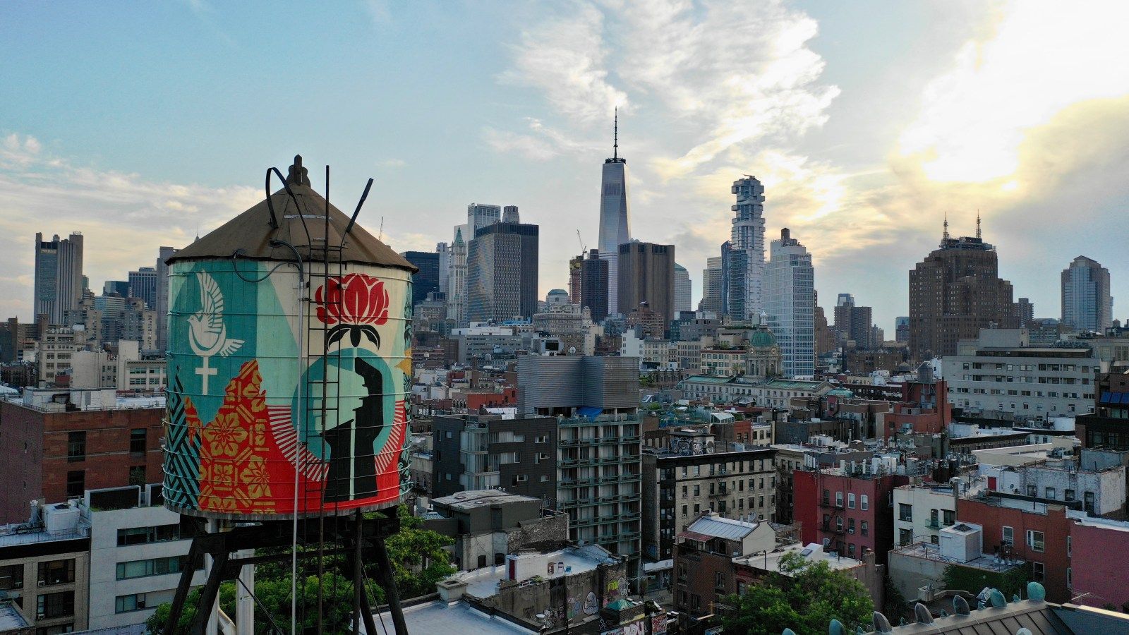 1600x900 Power & Equality Water Tower in NY!