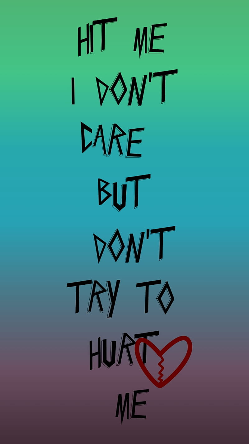 800x1422 Hit Me, calm, keep, sayings, word, HD phone wallpaper