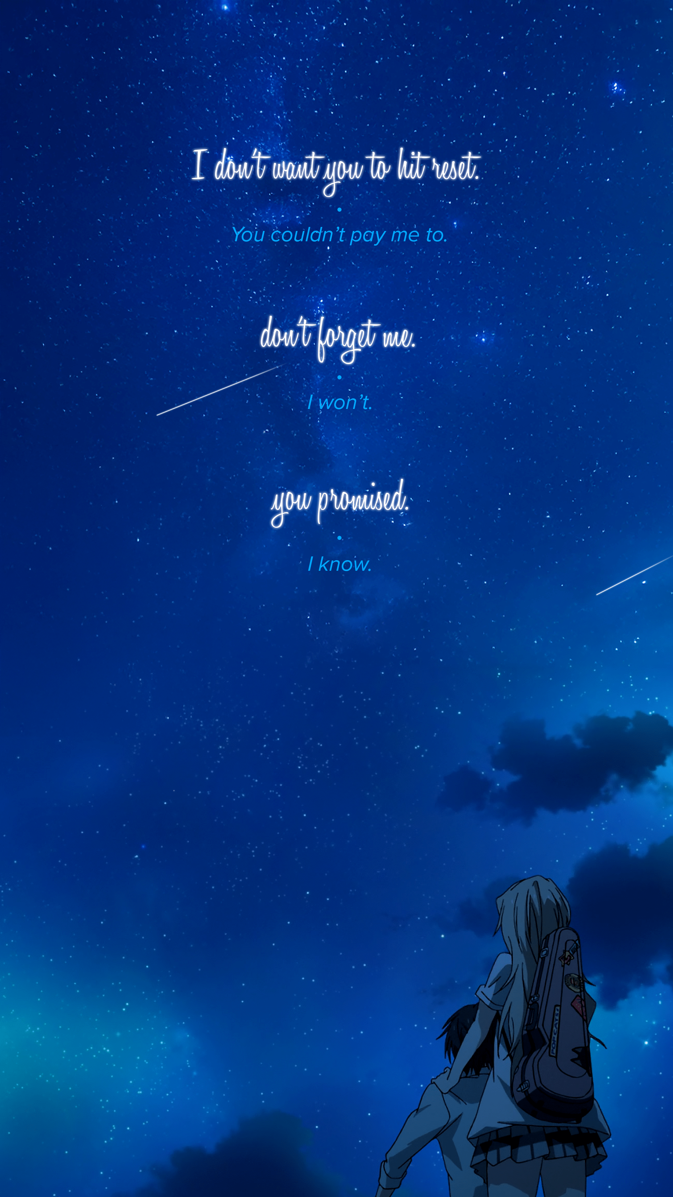 2160x3840 I used to have the manga panel with this quote as one of my cycling phone wallpaper, decided to make a more colorful version of it