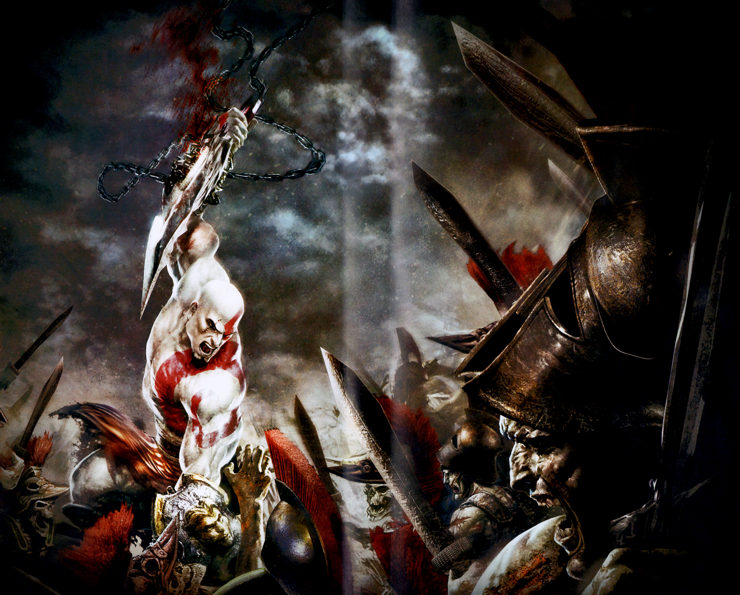 2465x1980 God Of War: Chains Of Olympus [UCUS 98653] PSP Box Art : Sony Computer Entertainment : Free Download, Borrow, And Streaming : Internet Archive