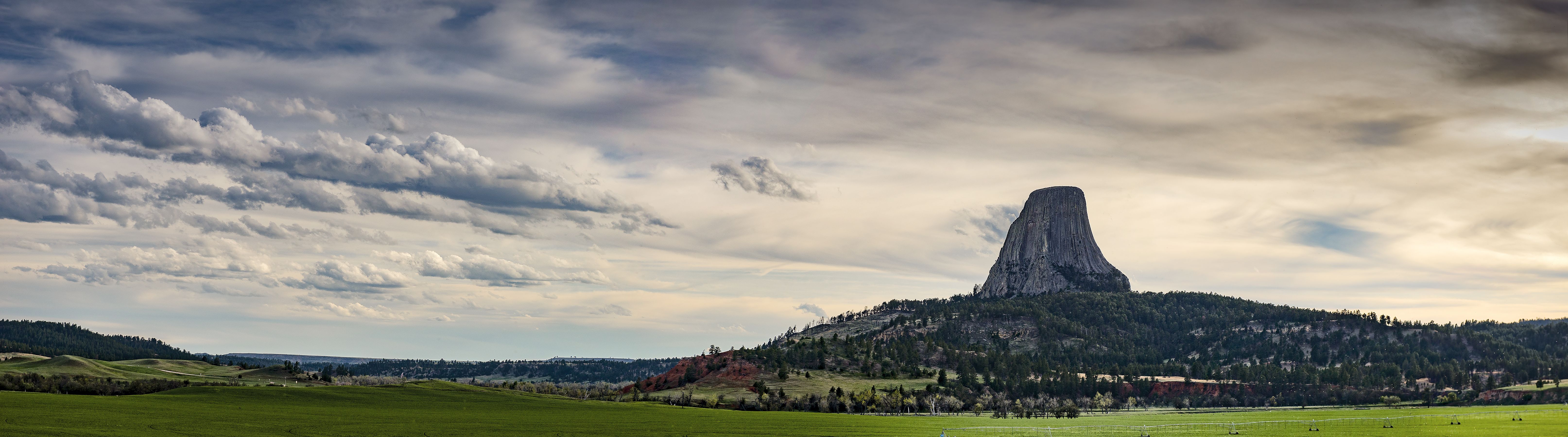6454x1800 Devils Tower National Monument