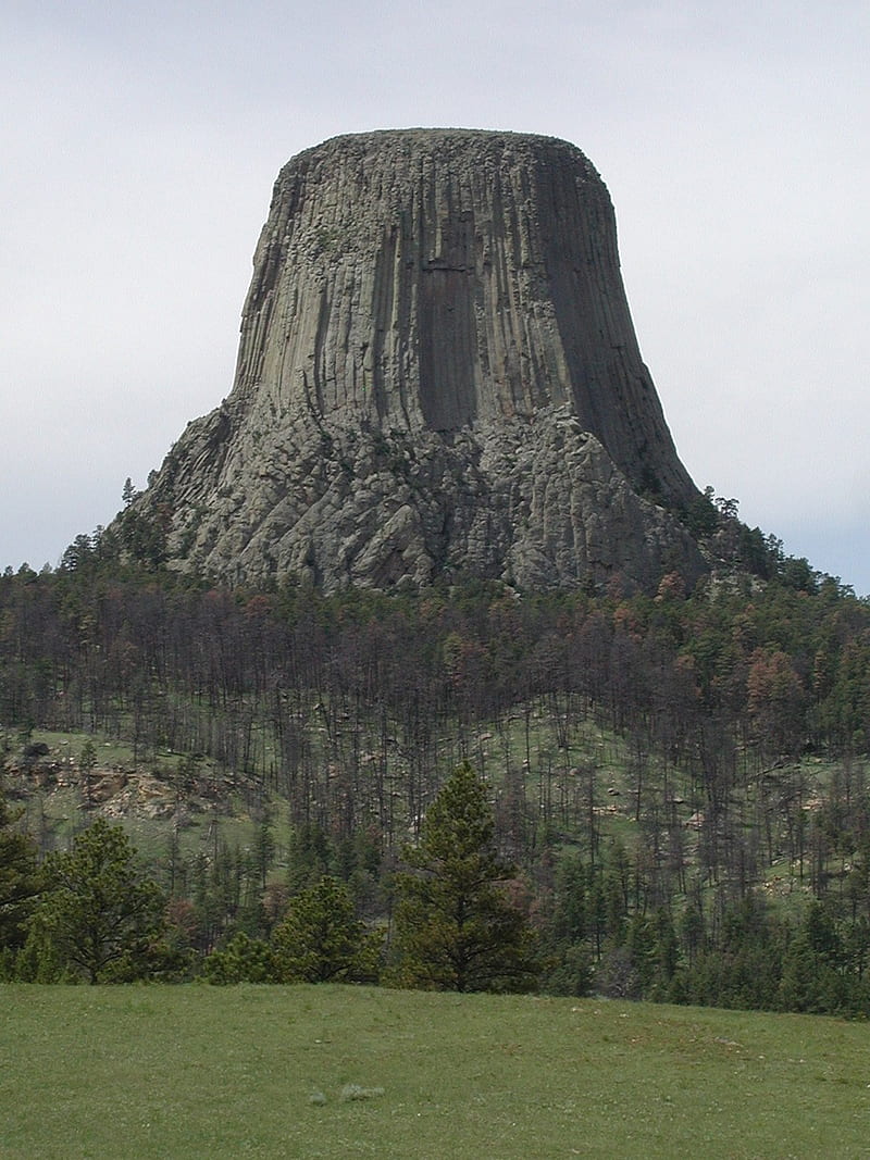 800x1067 Devil Tower Wyoming, devel, monument, mountain, national, strand, tower, us, HD phone wallpaper