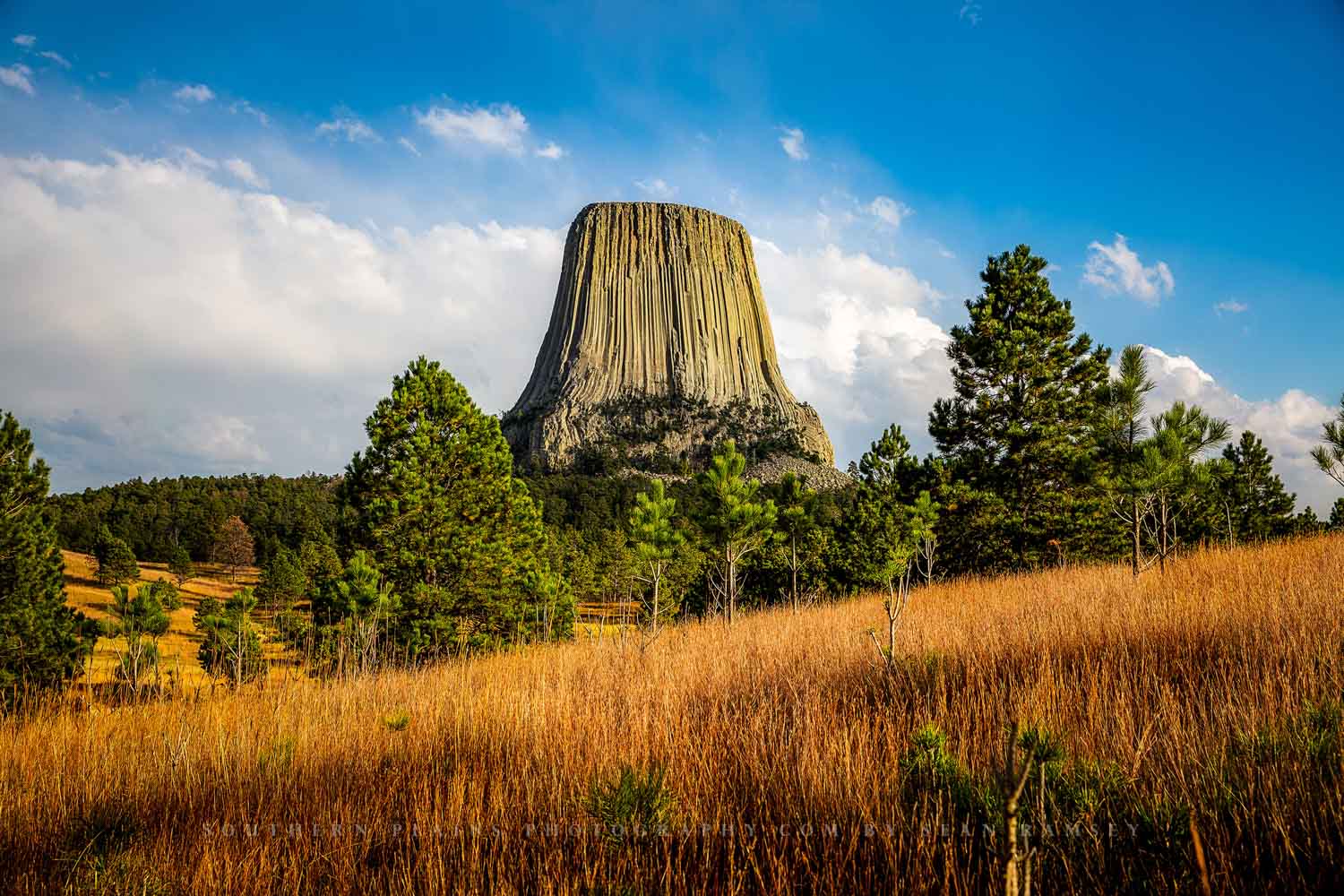 1500x1000 Devils Tower Photography Print. Black Hills Picture. National Monument Wall Art. Wyoming Landscape Photo