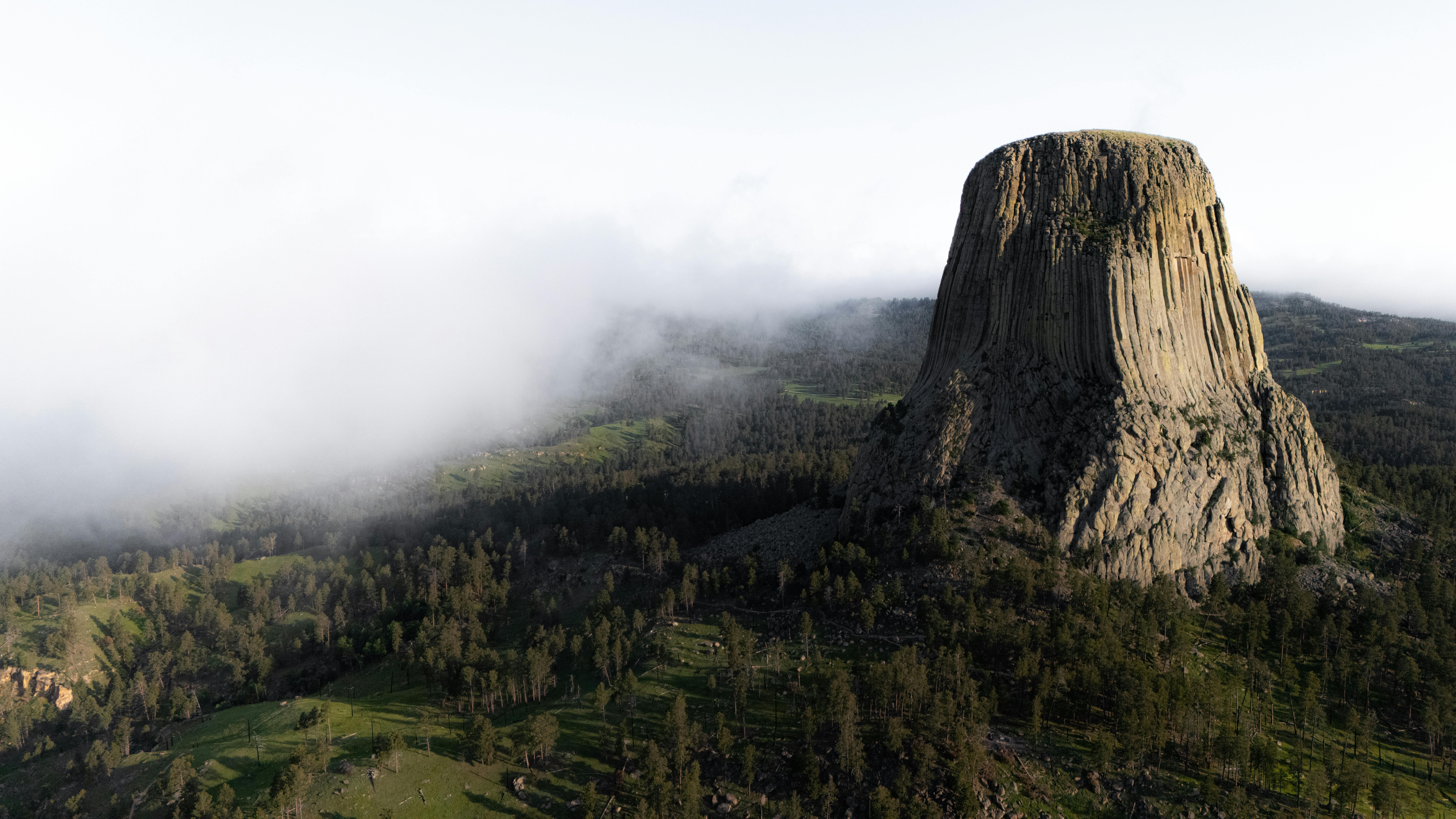 8064x4536 Devils Tower National Monument in Crook County, Wyoming, USA · Free