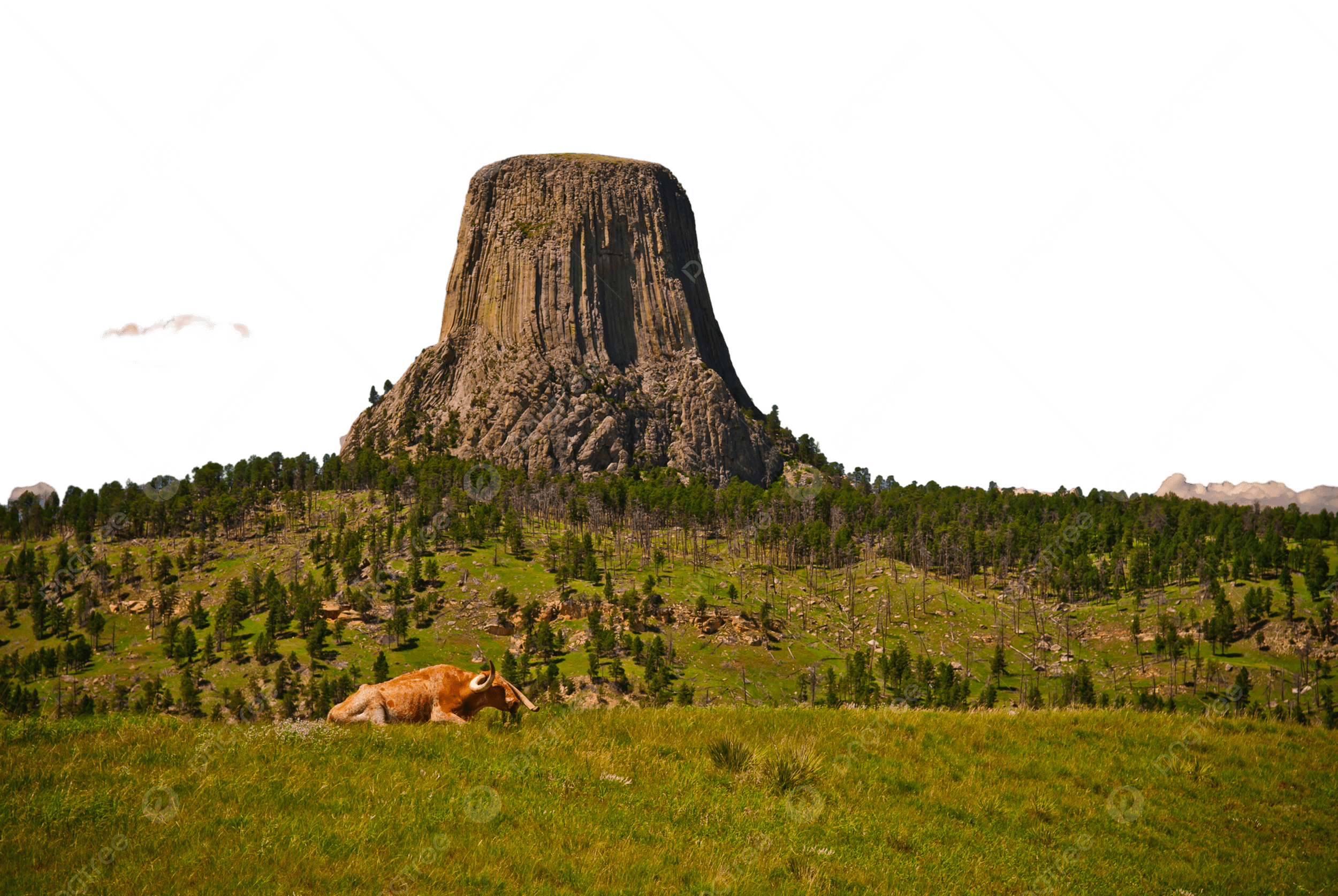 2500x1674 Devil S Tower National Mountain Devils, Tourism, America, Usa PNG Transparent Image and Clipart for Free Download
