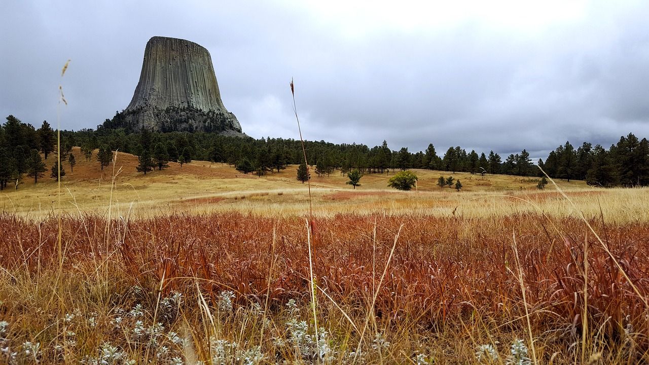 1280x720 Devils Tower Landscape National