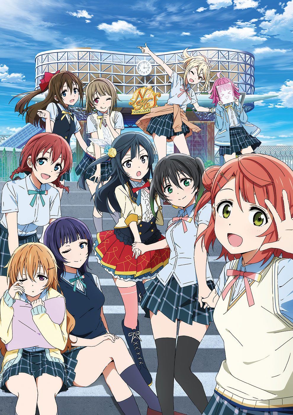 990x1400 Love Live! Nijigasaki Idol Club Anime Debuts October New PV