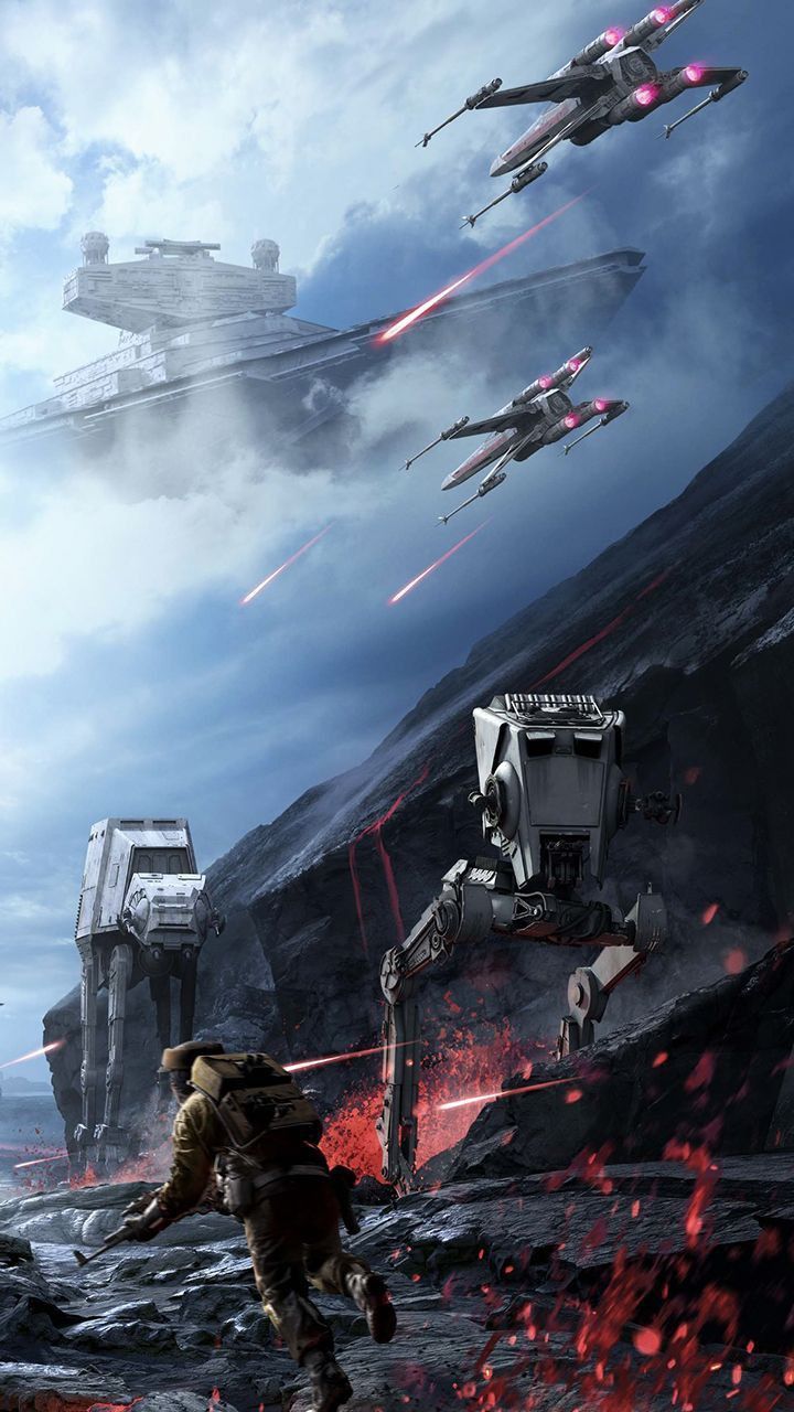 720x1280 Star Wars Ships Flying in Formation. Battlefront 2 wallpaper, Epic star wars wallpaper, Star wars background