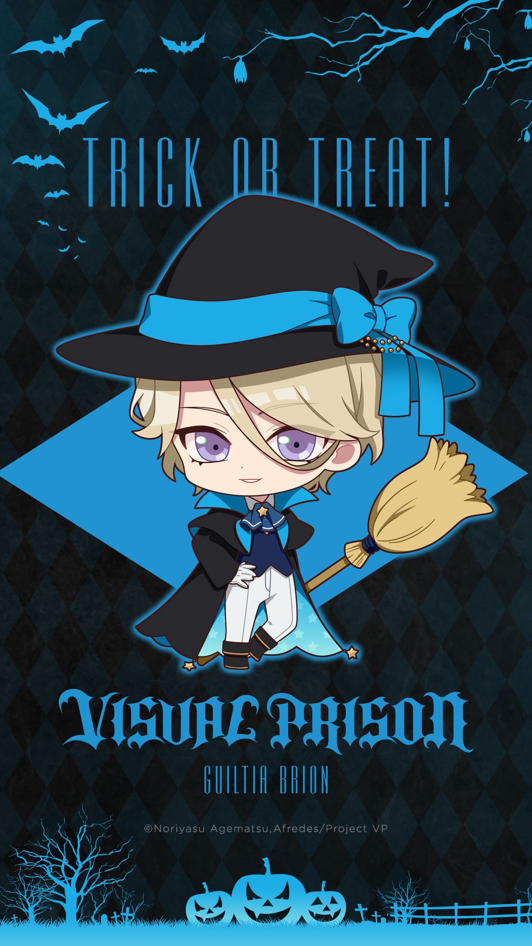 1080x1920 VISUAL PRISON ／ Special Halloween Chibi Wallpaper