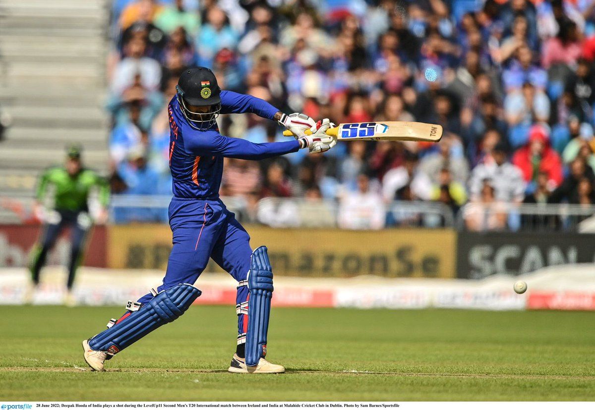 1200x828 Maiden T20I fifty for Deepak Hooda in just 27 balls! Har Bowler ko Pakad ke Koota! Apna Hooda Deepak Hooda! Image Credits