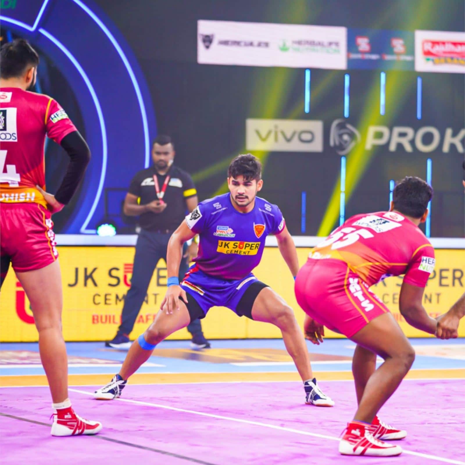 1600x1600 PKL 8: Naveen Kumar Helps Dabang Delhi Edge Past Telugu Titans 36 35