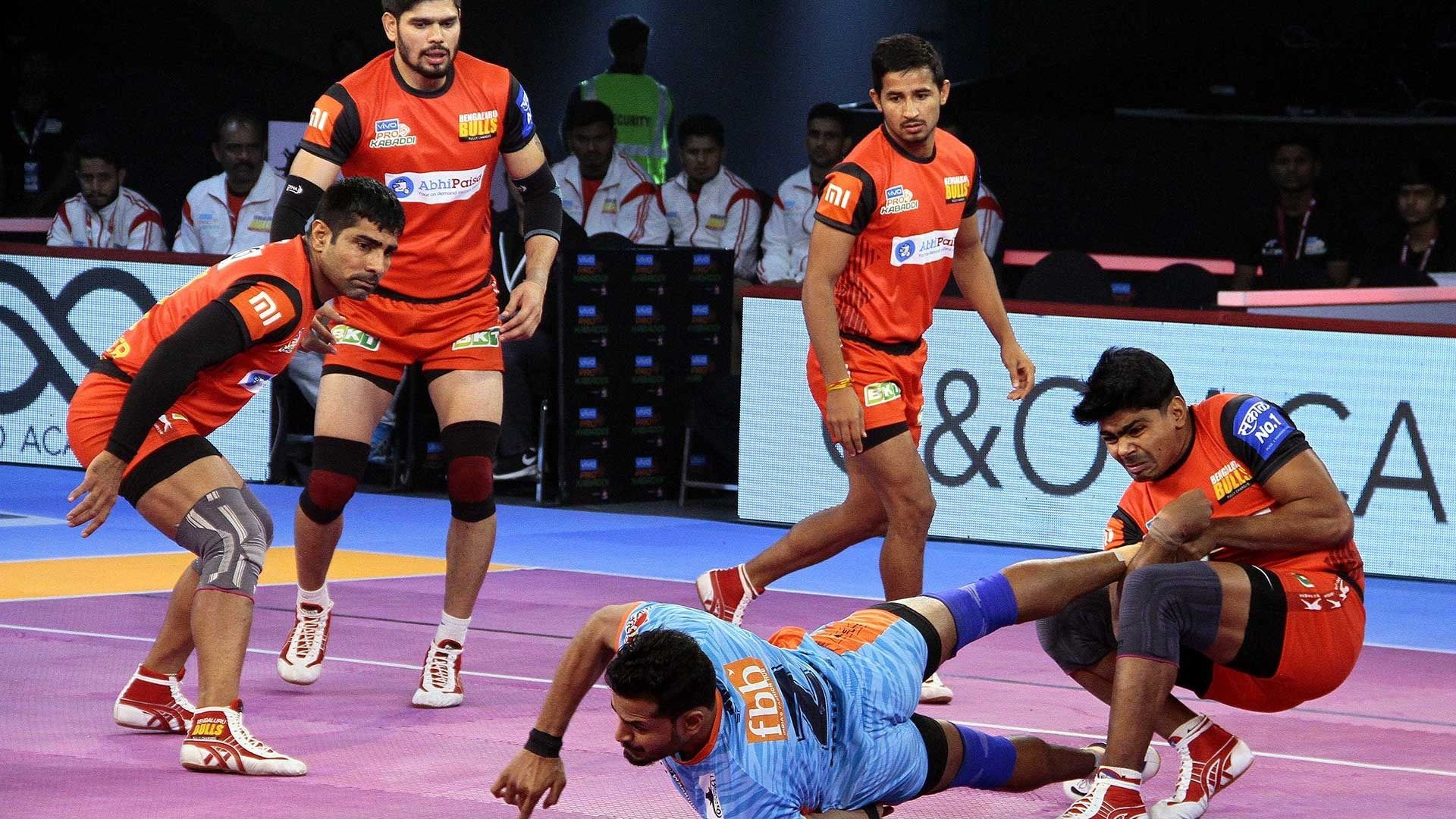 1920x1080 Sehrawat's Super 10 not enough as Bengal Warriors defeat Bengaluru Bulls