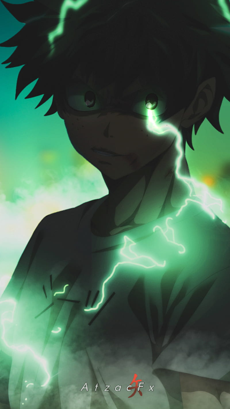 800x1422 Izuku Midoriya, anime, anime boy, boku no hero, green, midoria, my hero academia, HD phone wallpaper